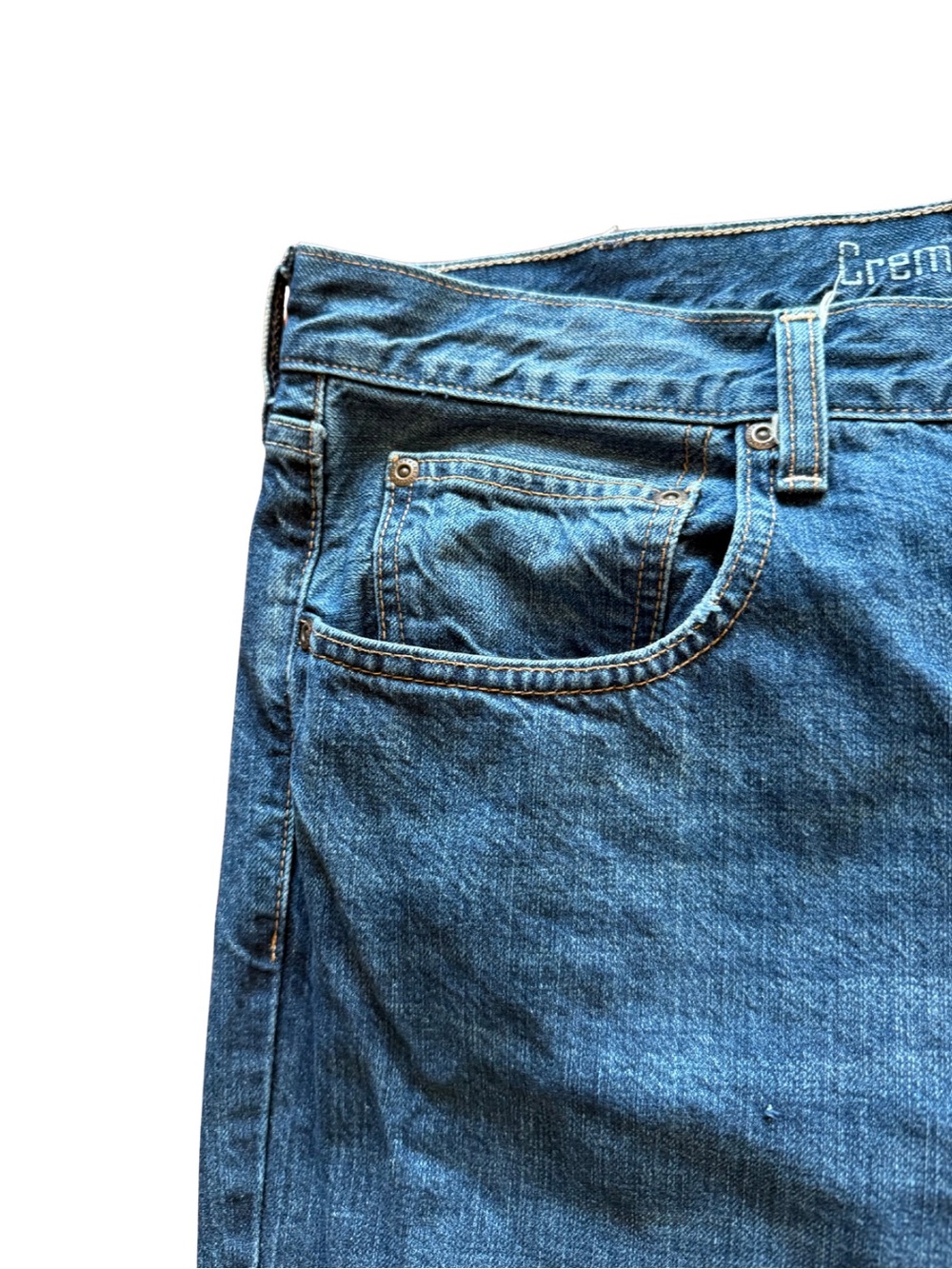 Cremieux Men’s Bootcut Jeans 40x32 Blue 100% Cotton Denim Preowned - Picture 4 of 6